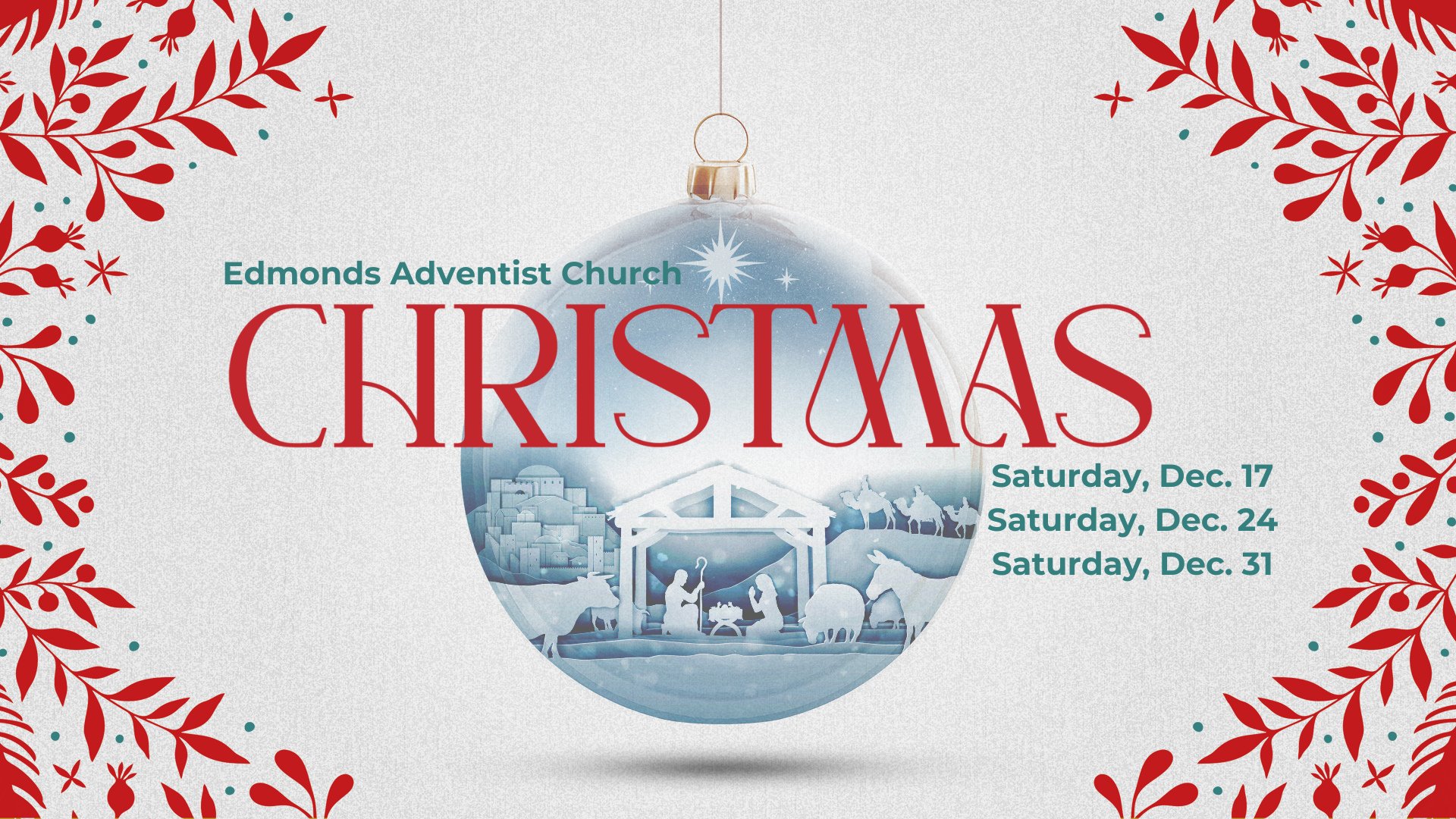 Christmas 2022 Edmonds Adventist Church